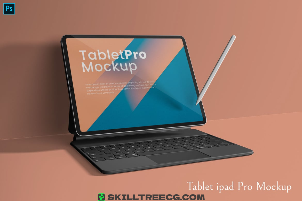 tablet ipad Pro Mockup（902365）-技能树
